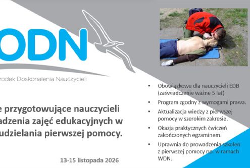 Zapraszamy nauczycieli edukacji dla bezpieczeństwa uczących w szkołach podstawowych i ponadpodsta...